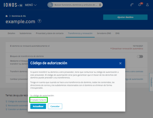 Transferência de Domínio Internacional - Wiki OnCorretor