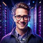 Ilustración del asistente de IA «Cedric Copywriter» en IONOS GPT