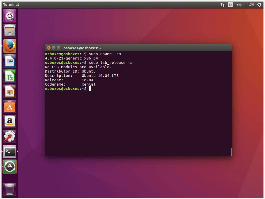 Consulta la información del sistema de Ubuntu en la terminal