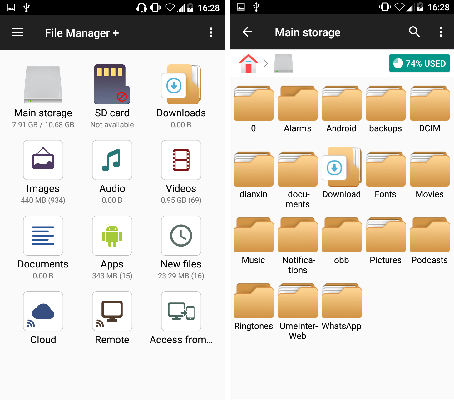 Gestor de archivos Android: Los mejores administradores de archivos - IONOS