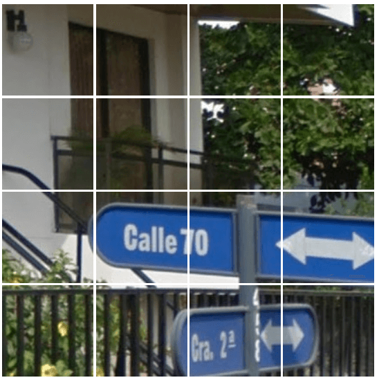 reCAPTCHA gráfico basado en las imágenes captadas por Google Street View