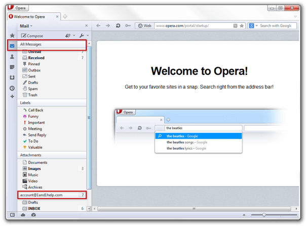 configure opera mail configure opera mail