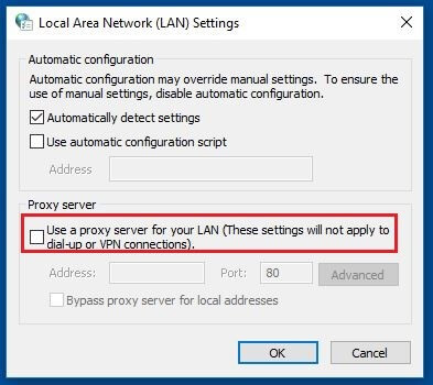 Windows 10: ajustes de la red local