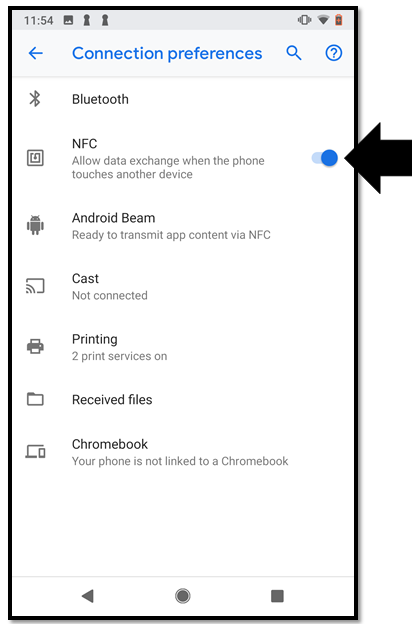 Interfaz de usuario de Android: Configuración de la conexión