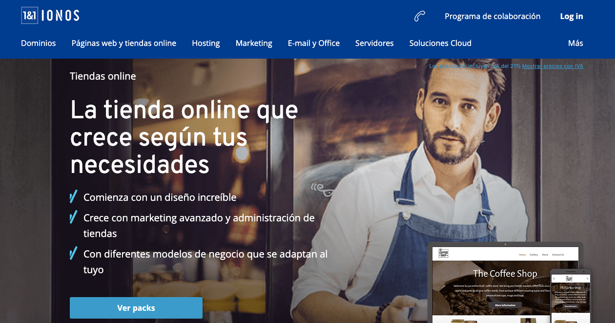 tono Flexible tiburón Software tienda online | Las mejores tiendas virtuales - IONOS