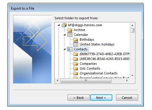 Exportar Los Contactos De Outlook Guia Practica Paso A Paso Ionos