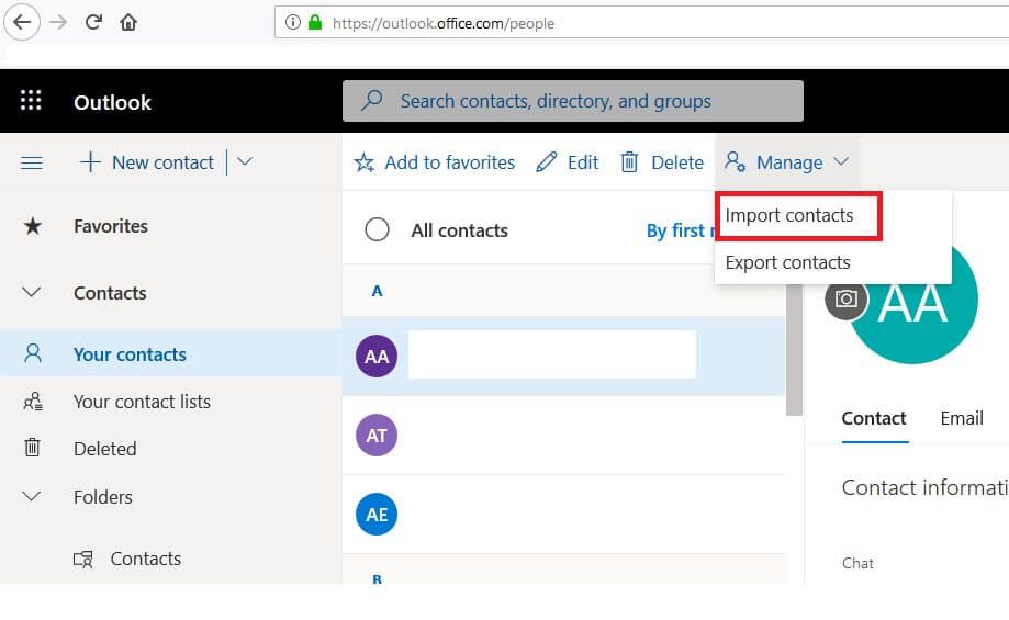 Outlook en la web: vista general de las personas recomendadas Outlook en la web: vista general de las personas recomendadas