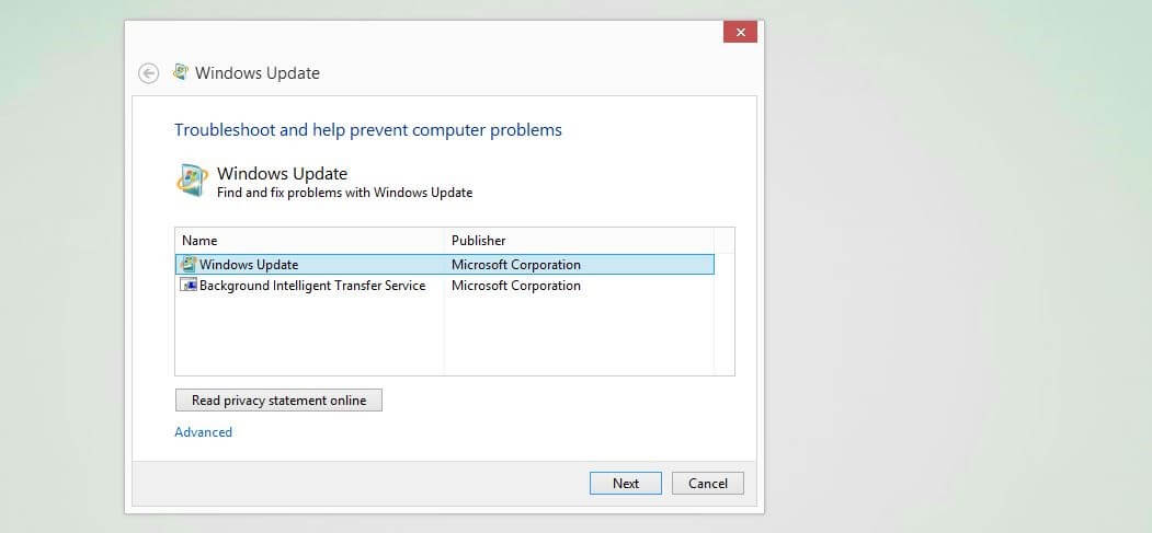 Solución de problemas de Windows Update en Windows 10