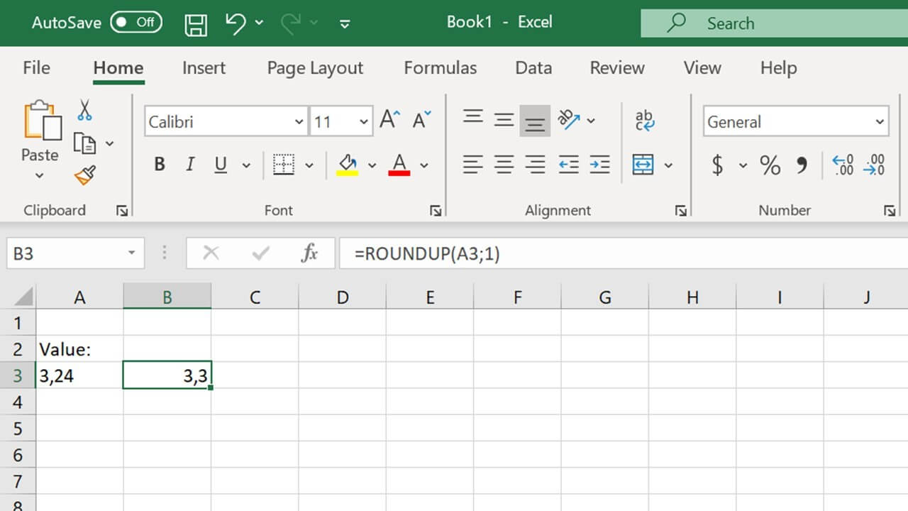 REDONDEAR.MAS ¿cómo funciona la función de Excel? IONOS