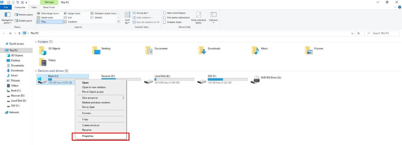 Explorador de archivos de Windows: resumen “Este equipo†Explorador de archivos de Windows: resumen “Este equipoâ€