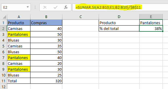 Gaviota Frustrante En Calcular porcentajes en Excel: fórmula para calcular porcentajes - IONOS