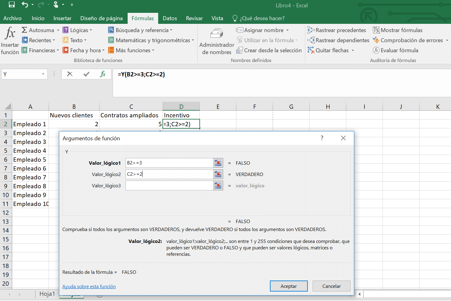 Excel Función Y Cómo Usar La Función Y En Excel Ionos