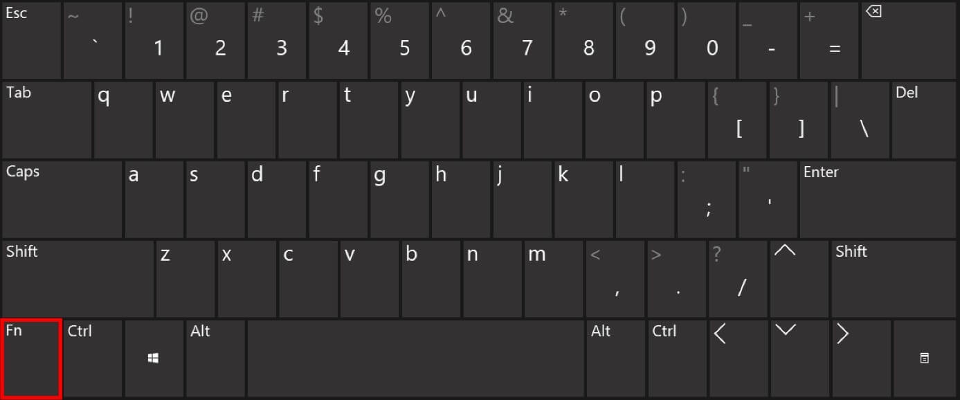 Tecla Fn: la tecla Función en un teclado Windows