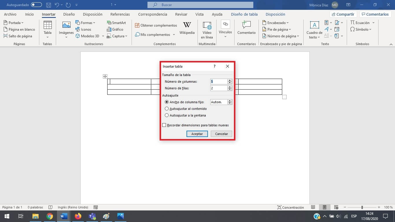 Hacer Cuadro En Word Cómo hacer tablas en Word - IONOS