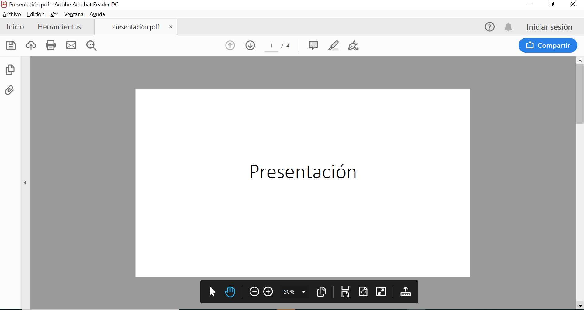 Guardar PowerPoint en PDF: sexto paso