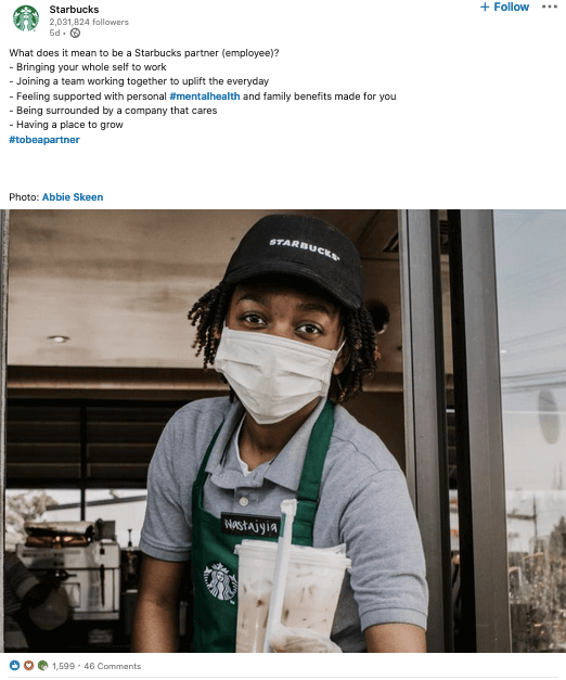 Hashtag marketing: Community hashtags en Starbucks.