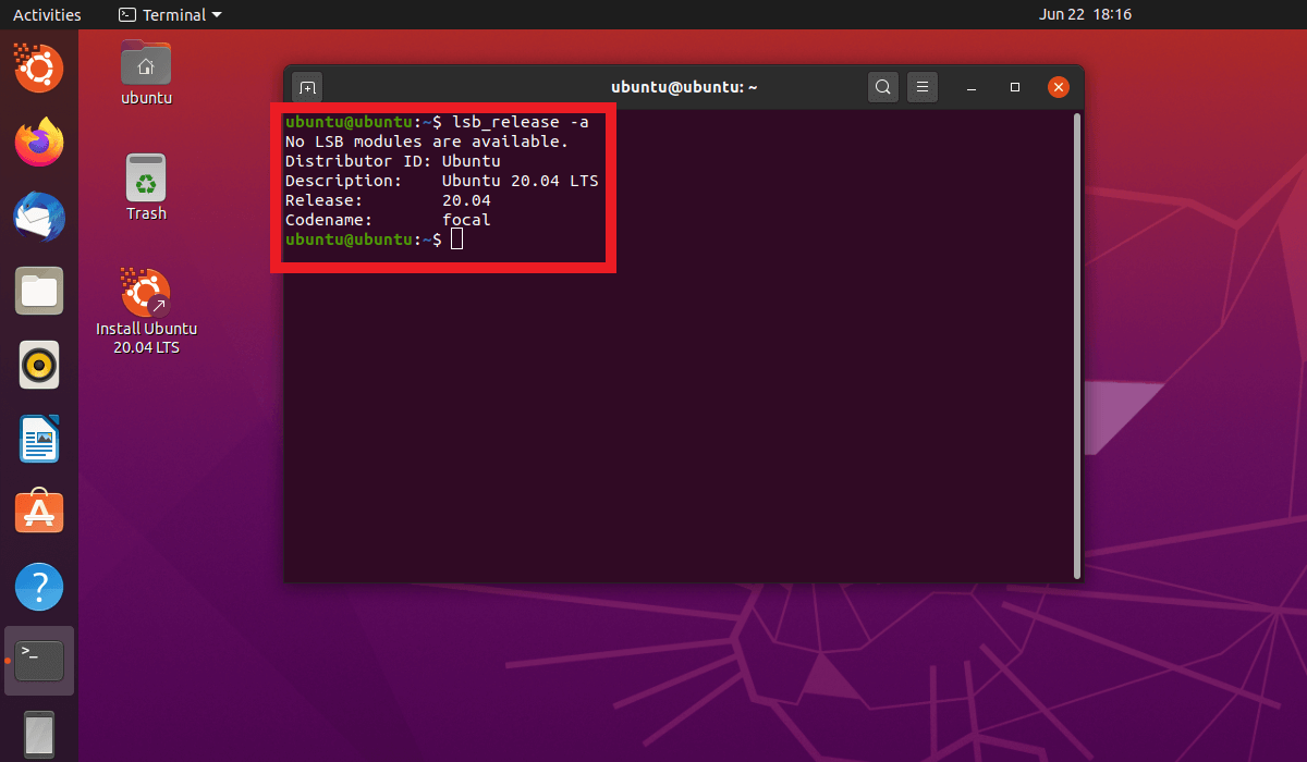 ver kernel zainstalowany ubuntu