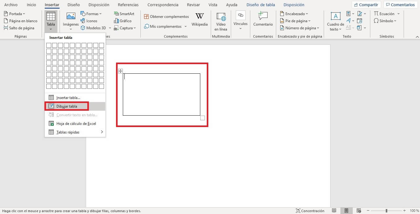 Poner Cuadrado En Word Cómo hacer tablas en Word - IONOS