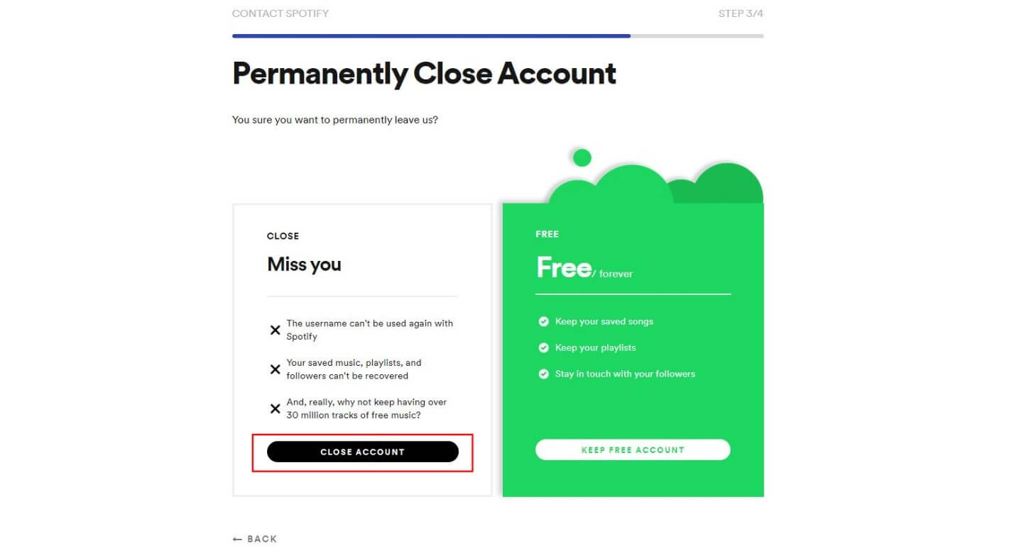 Eliminar una cuenta de Spotify guía paso a paso IONOS