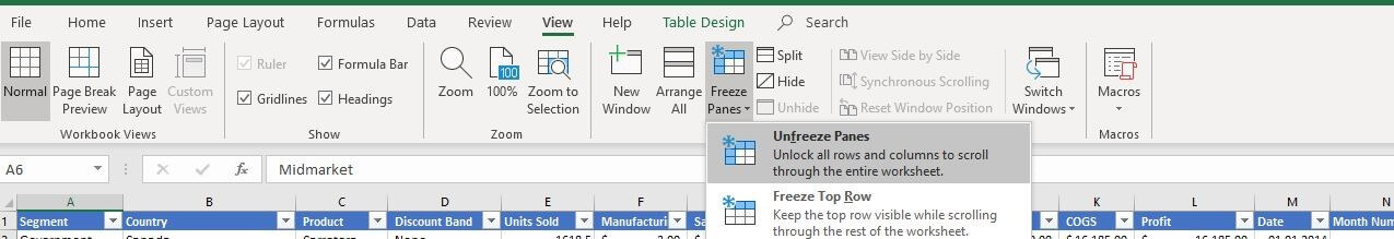 filas en Excel: cómo funciona - IONOS