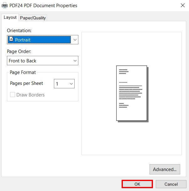 Convertir ODT a PDF: configuración avanzada de la impresora PDF