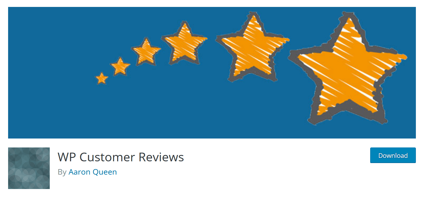 WP Customer Reviews es una solución práctica y sencilla para integrar reseñas en WordPress