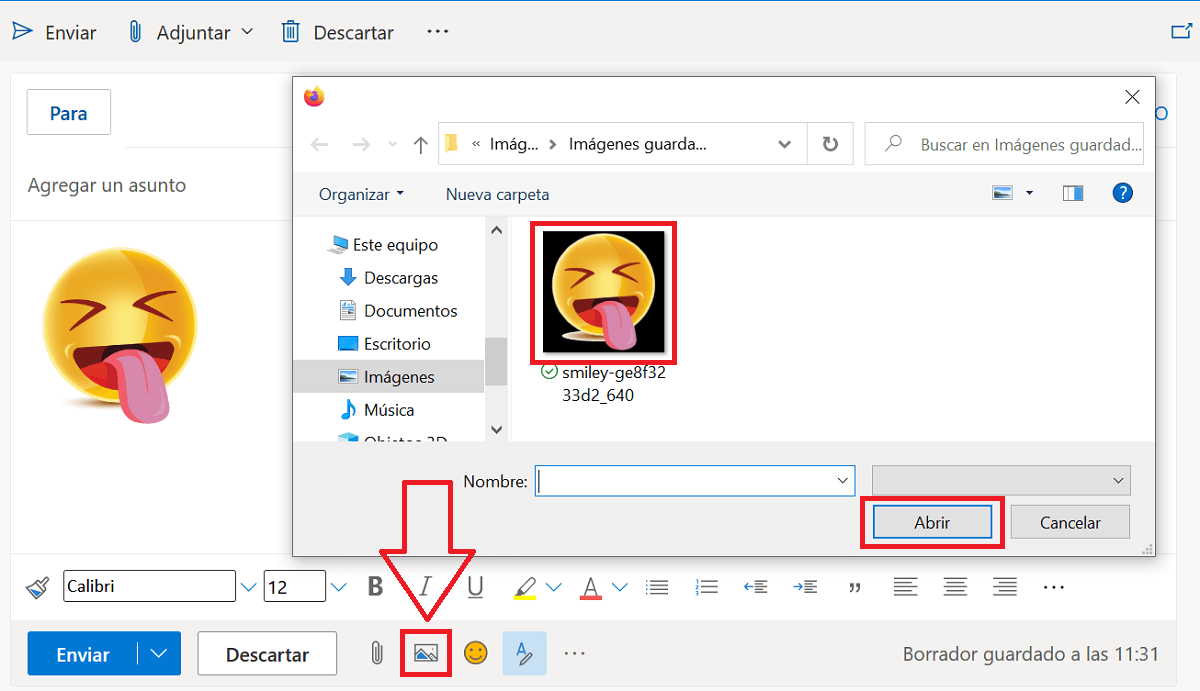 Emoticonos en Outlook: insertar emoticonos en Outlook - IONOS