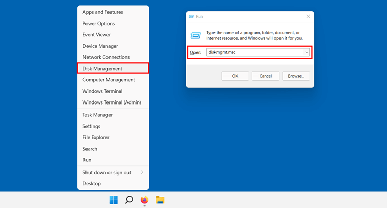 Windows 11: acceder a la administración de discos