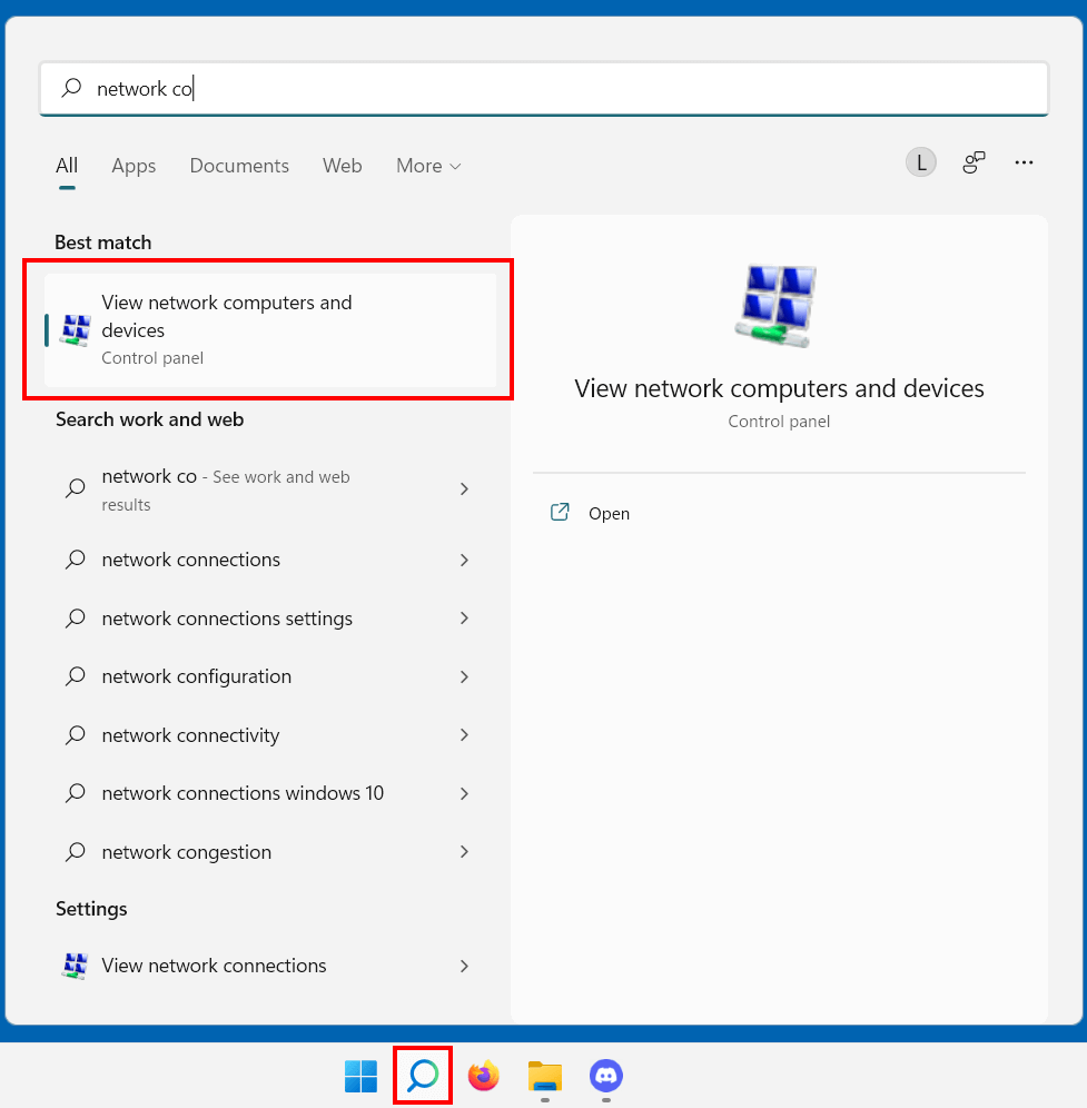 Windows 11: ver conexiones de red