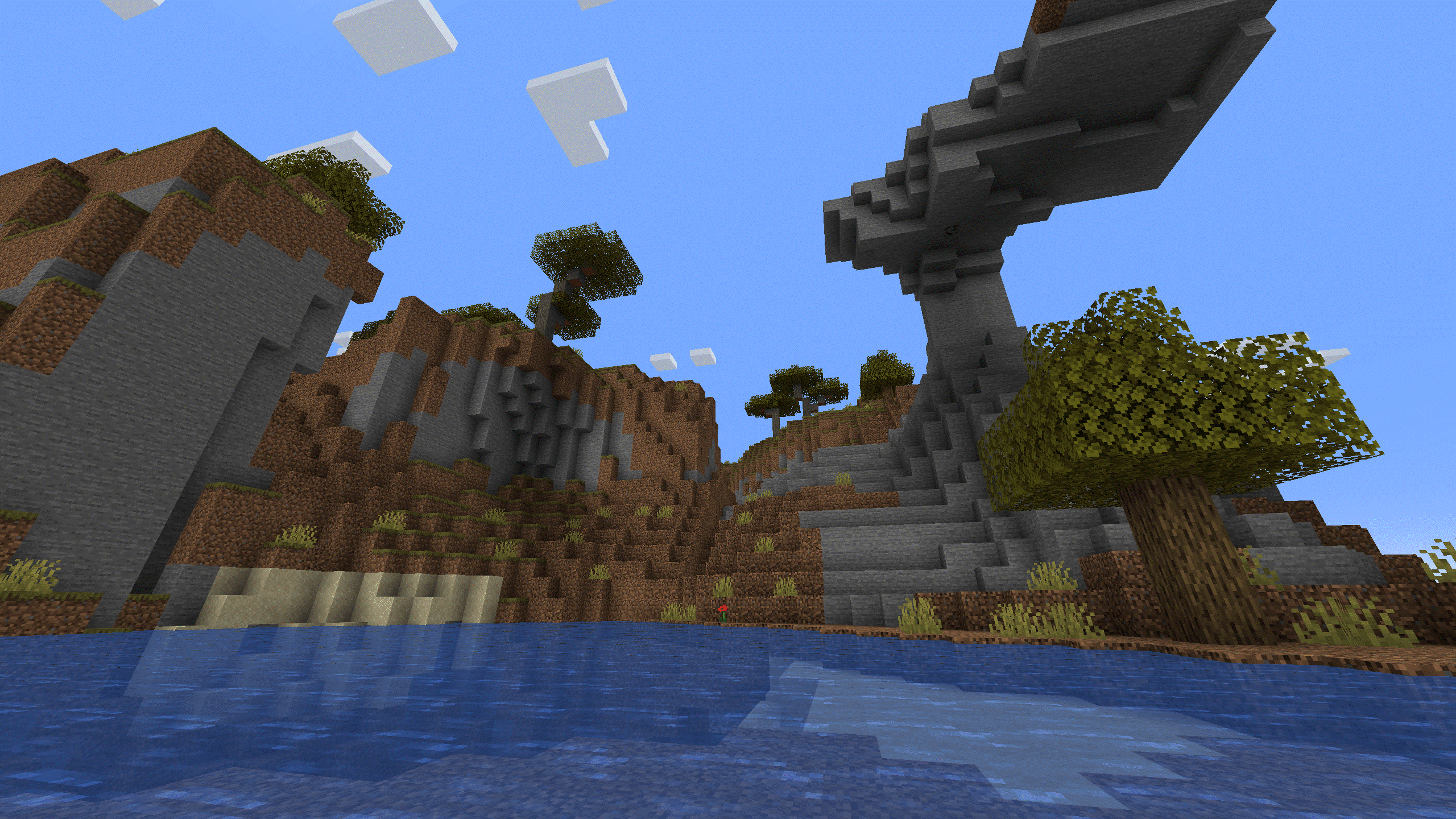 Captura de pantalla: Minecraft Java-Edition (Windows)