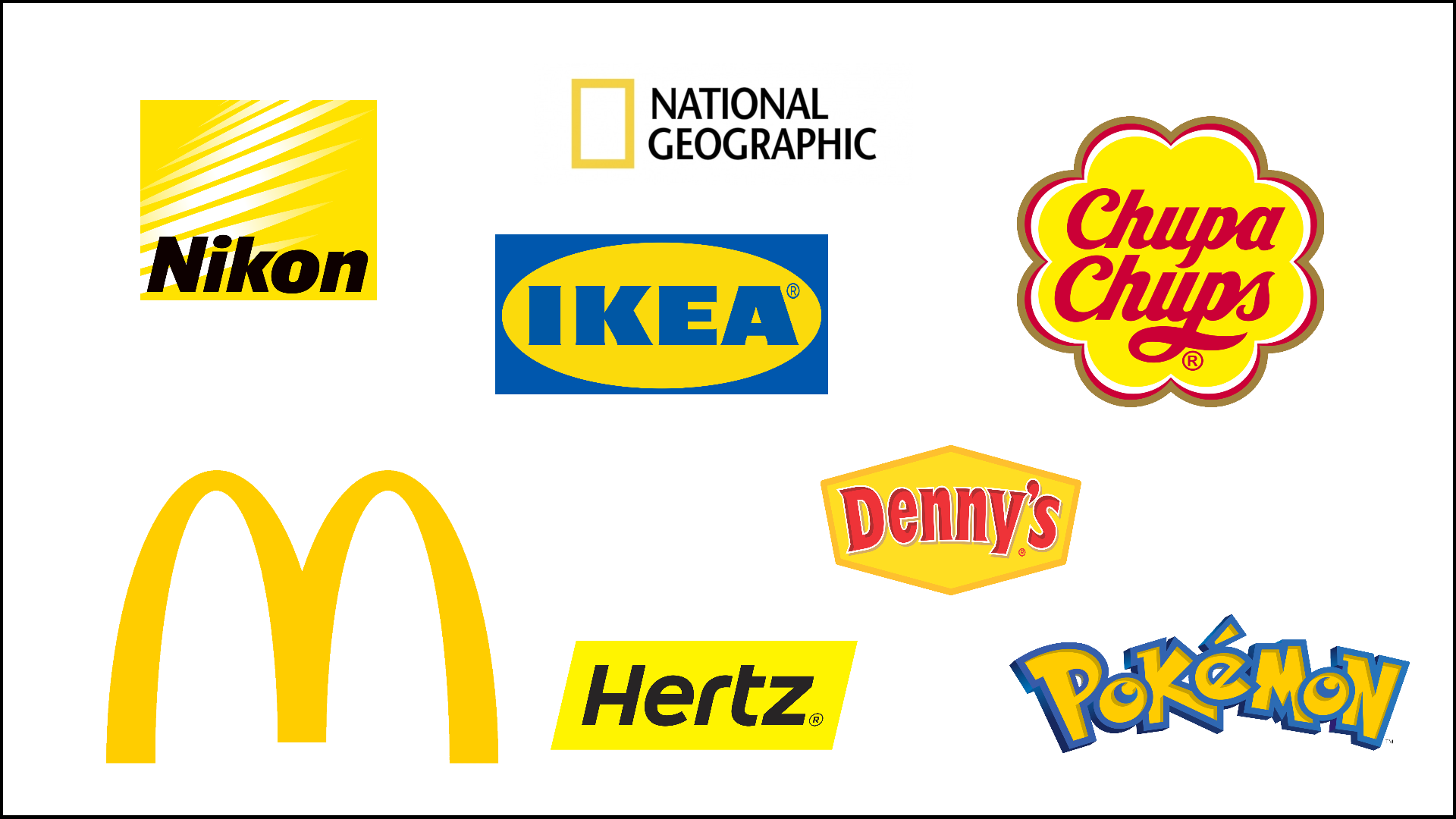 Ejemplos de logos amarillos