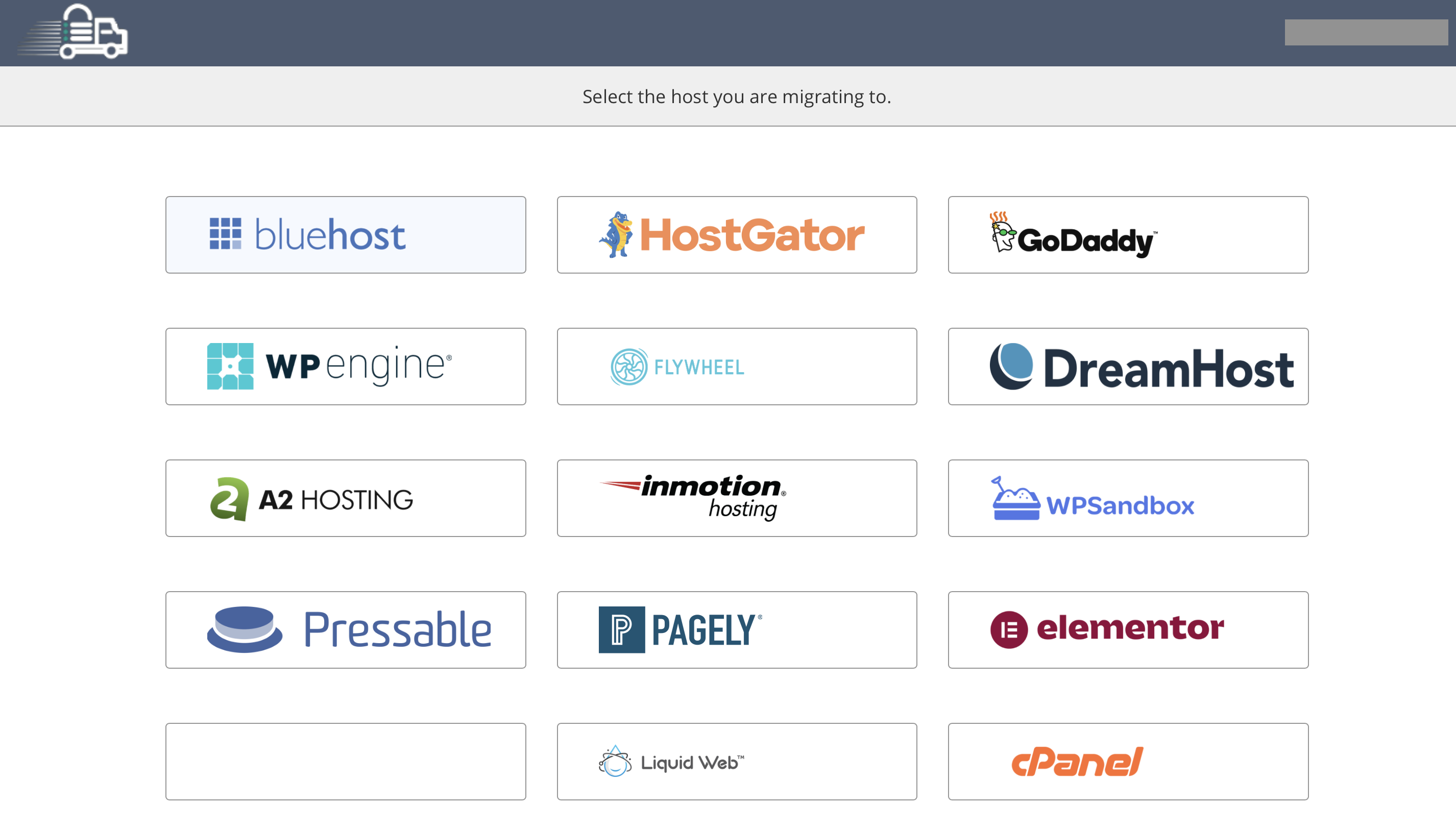 Captura de pantalla de la página web de Migrate Guru Imagen: Captura de pantalla de la página web de Migrate Guru