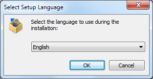 WinSCP Select Setup Language