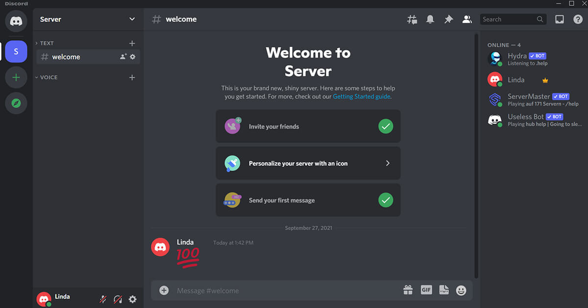 Configuración avanzada del servidor de comunidad – Discord