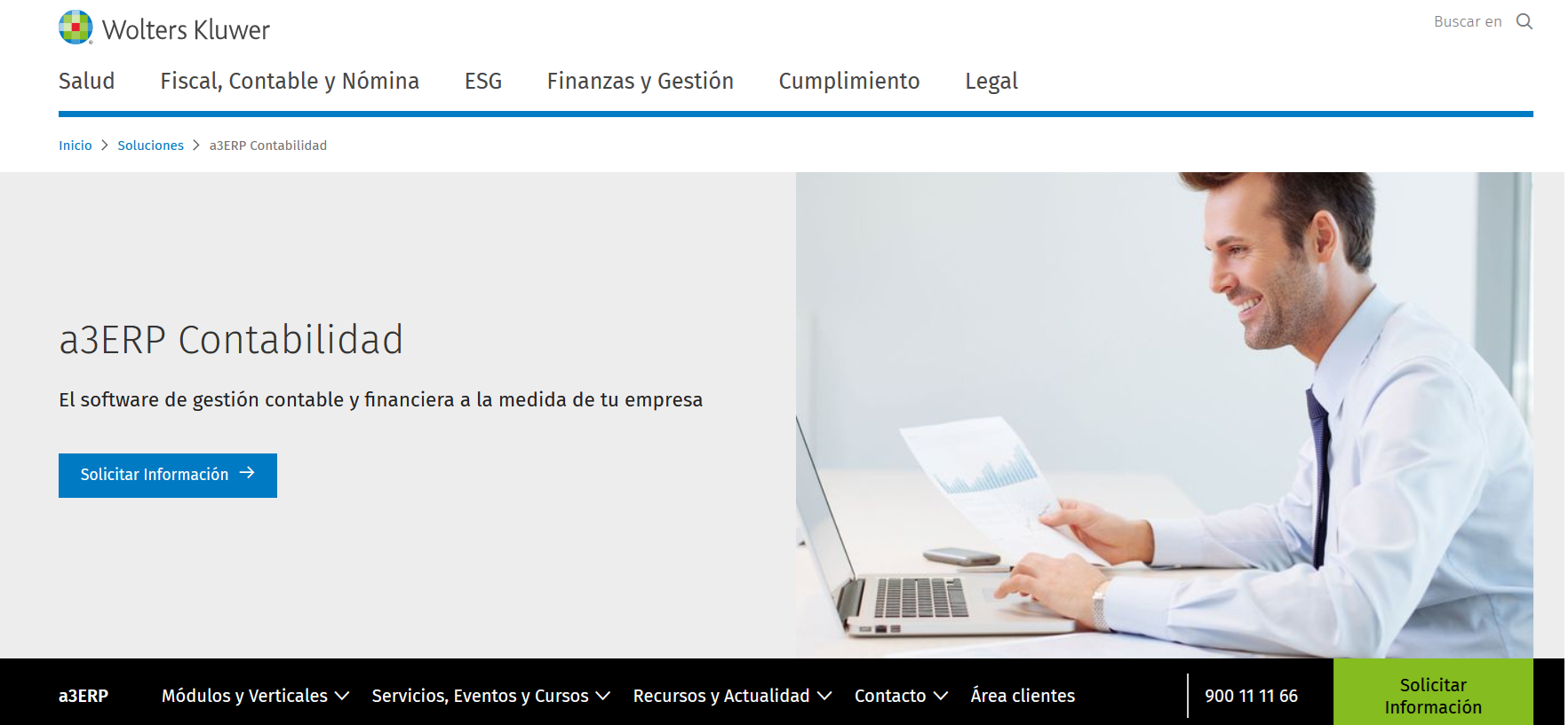 Programa de contabilidad a3ERP Imagen: Programa de contabilidad a3ERP
