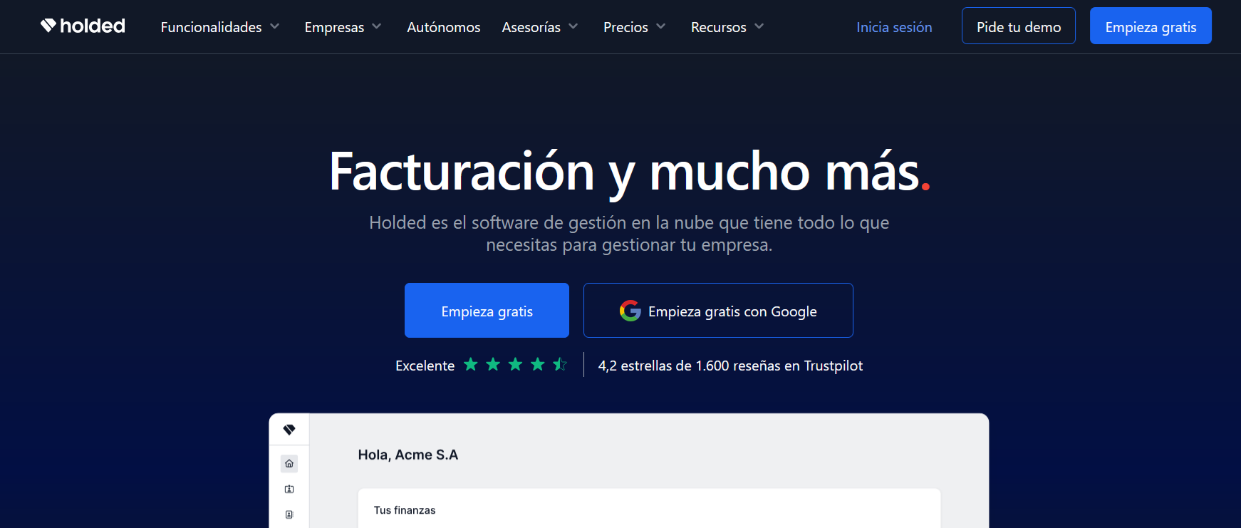 Programa de contabilidad Holded Imagen: Programa de contabilidad Holded