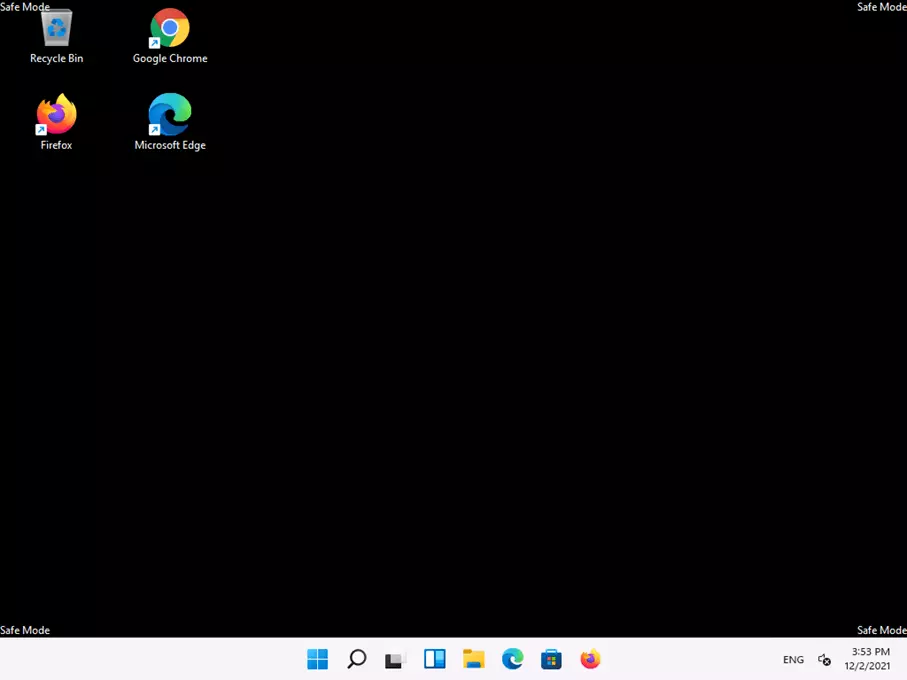 Windows 11 en modo seguro