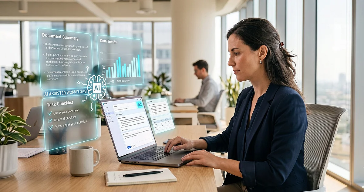 Imagen: Inteligencia artificial en el trabajo: usos, ventajas y herramientas para pymes