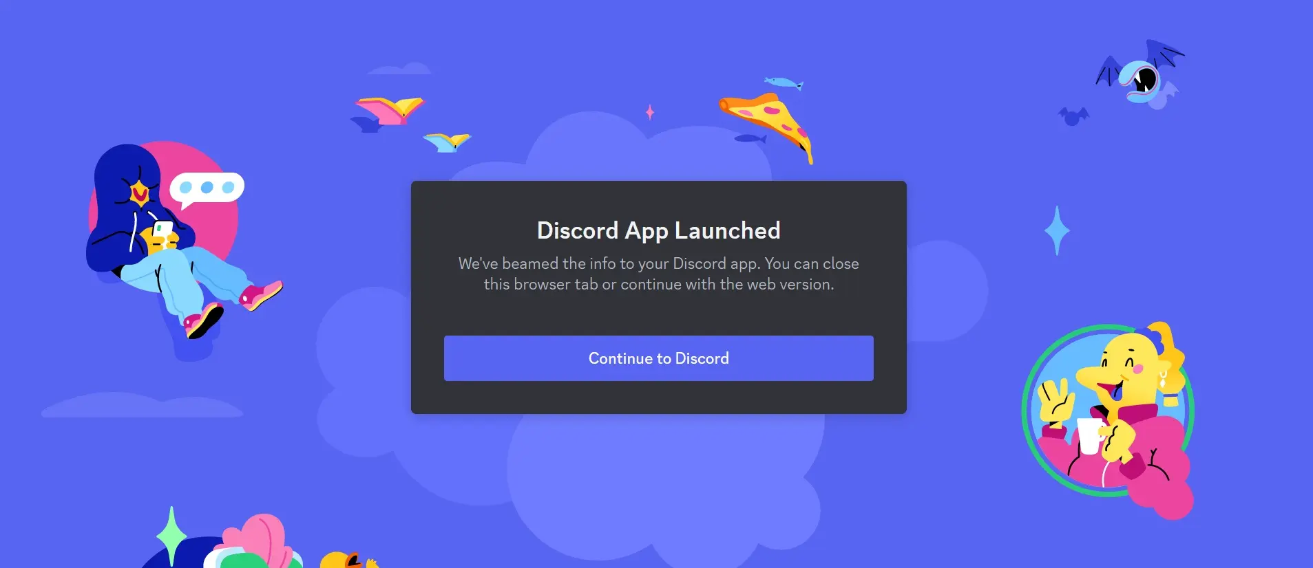 Página de invitación del servidor de Discord Imagen: Página de invitación del servidor de Discord