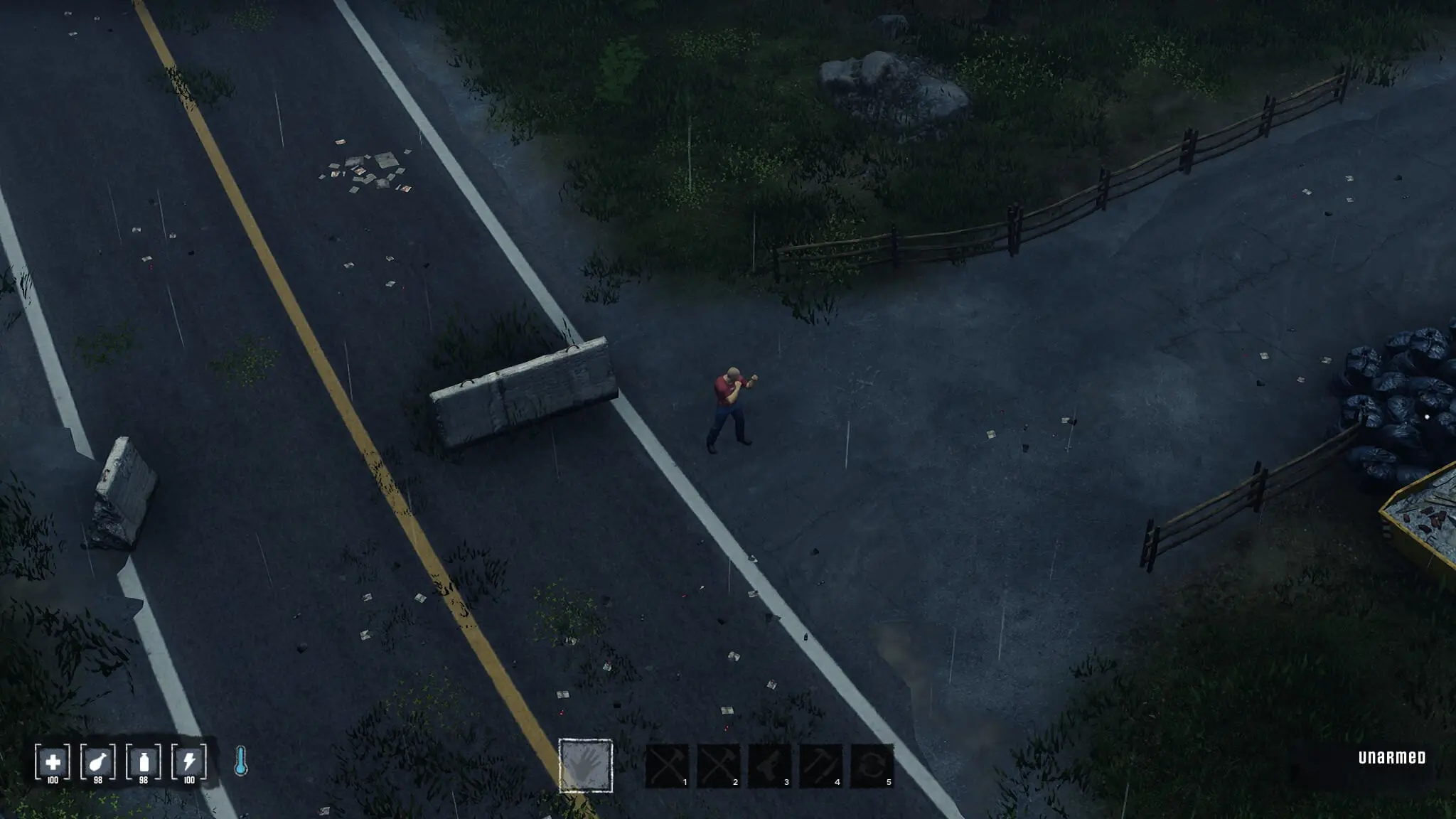 Imagen: Captura de pantalla del juego HumanitZ