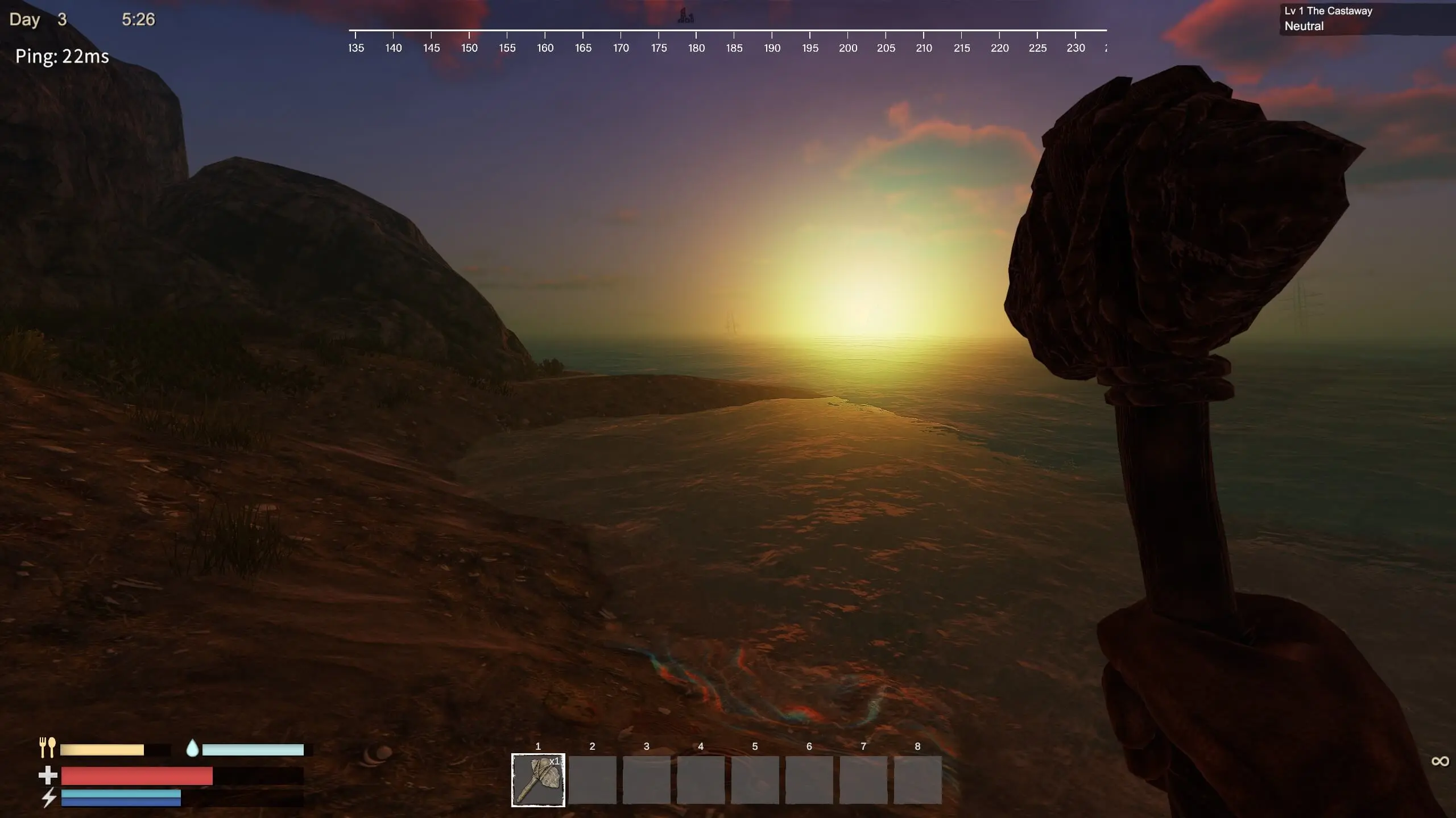 Captura de pantalla del juego Sunkenland Imagen: Captura de pantalla del juego Sunkenland