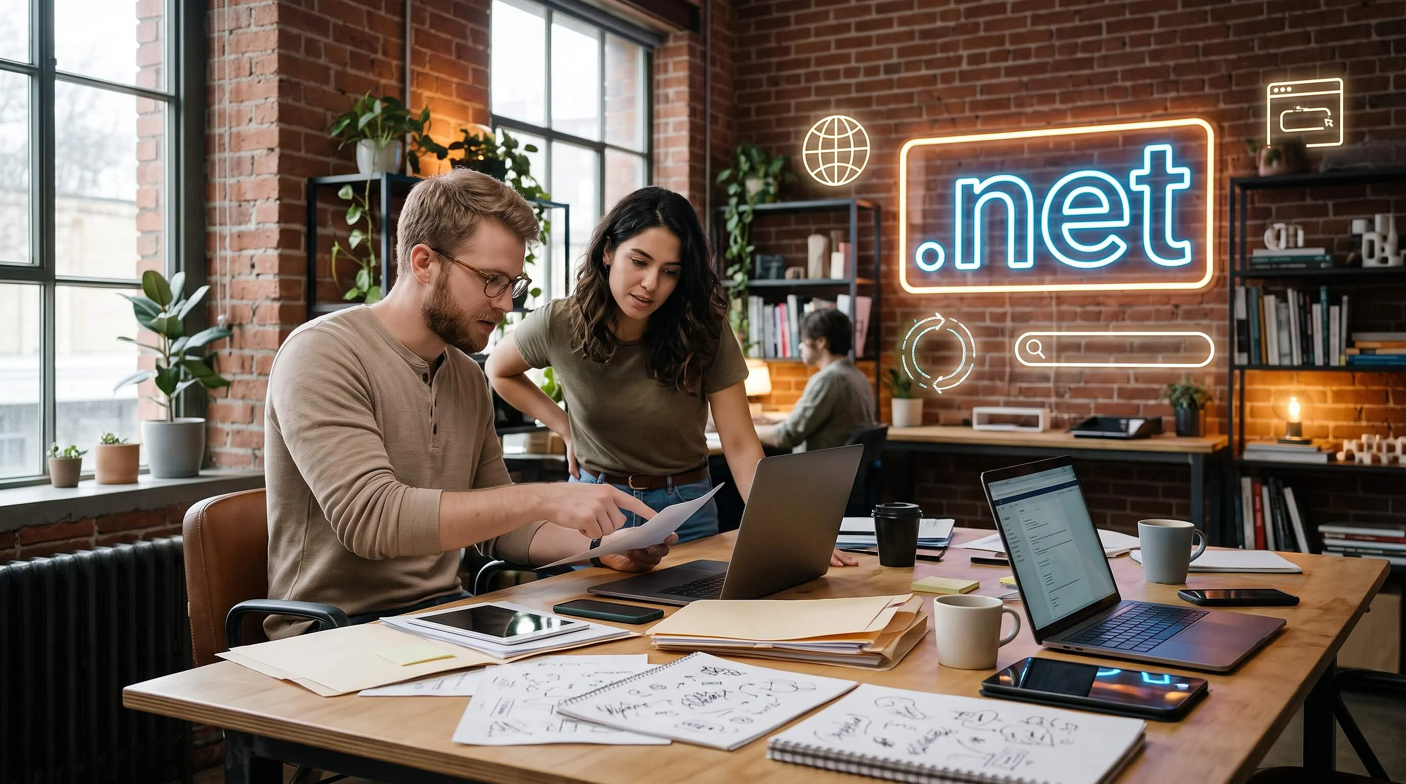 ¿Cuál es el significado del dominio .net? Imagen: ¿Cuál es el significado del dominio .net?