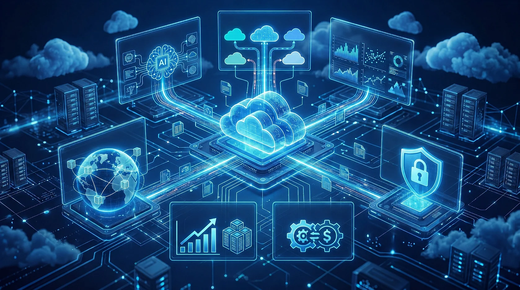 Imagen: Ventajas del cloud computing