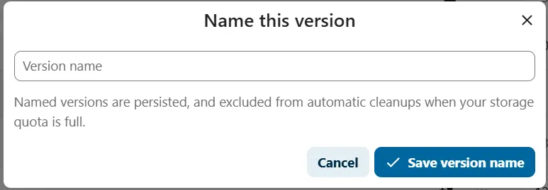 Cambiar el nombre de una versión de Nextcloud Imagen: Cambiar el nombre de una versión de Nextcloud
