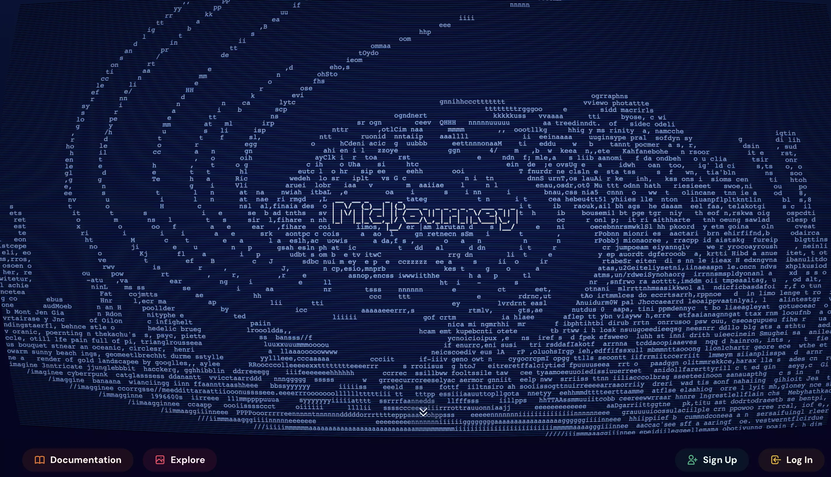 Captura de pantalla de la página web de Midjourney Imagen: Captura de pantalla de la página web de Midjourney