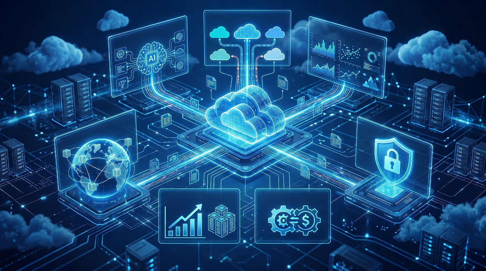 Imagen: Ventajas del cloud computing