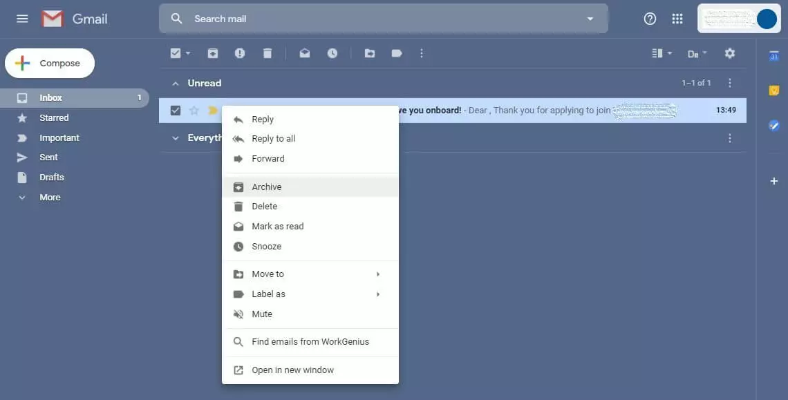 no pagado Respeto a ti mismo Celo Conocer y usar los correos archivados en Gmail - IONOS