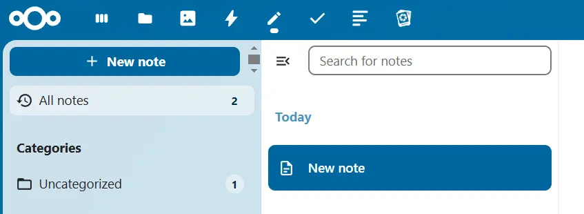 Nextcloud: tomar notas con Notes Imagen: Nextcloud: tomar notas con Notes