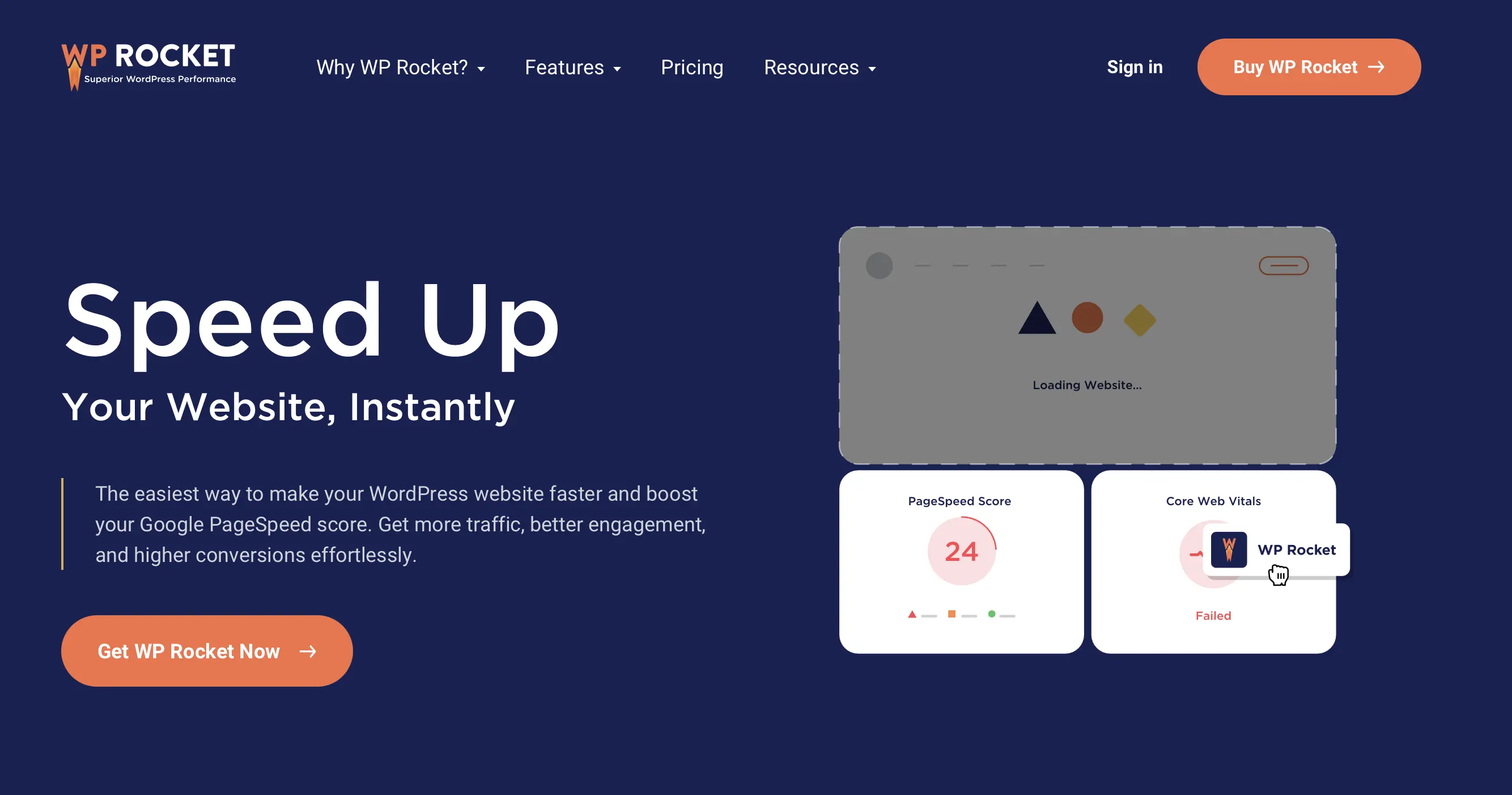 Imagen: WP Rocket es un plugin de pago de caching para WordPress