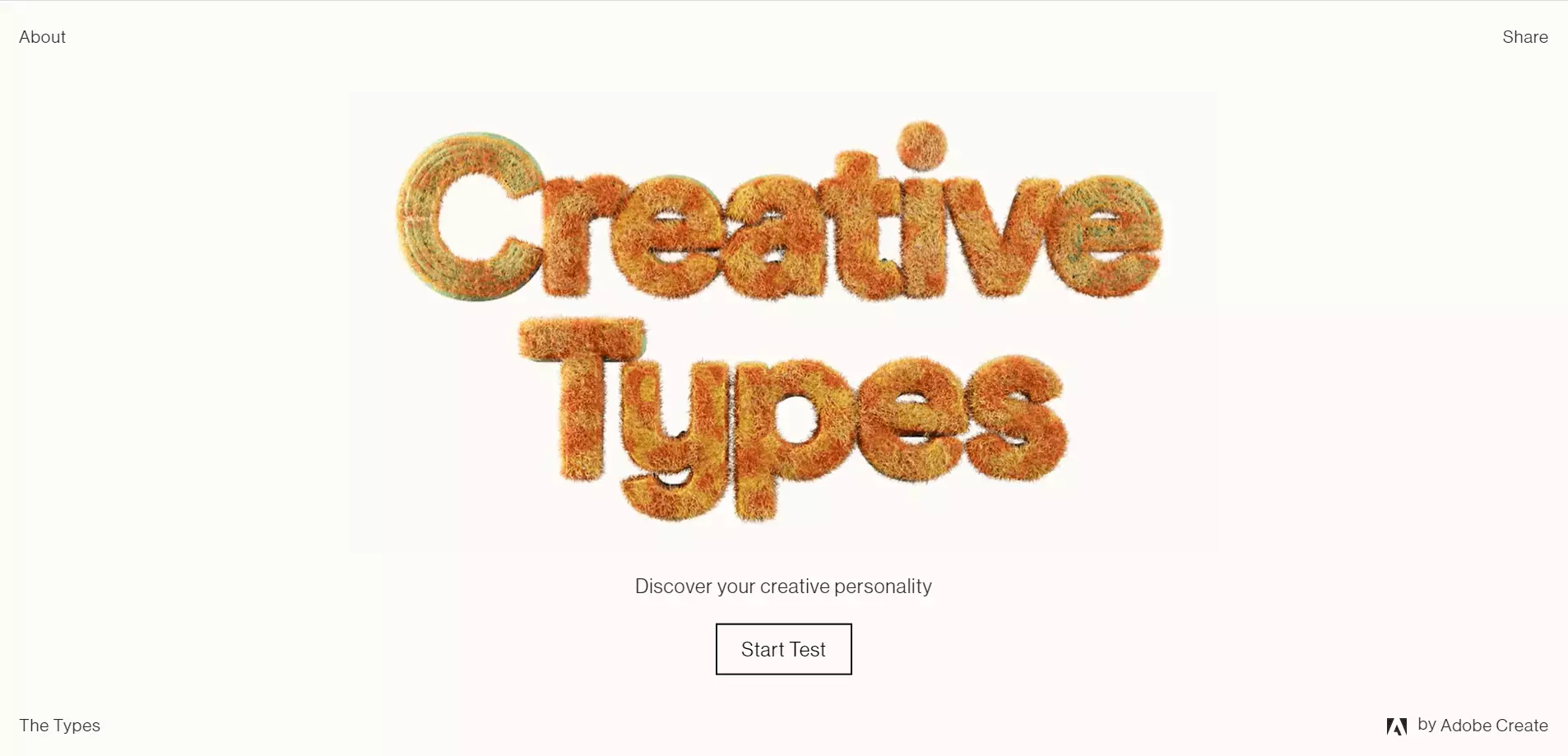 Imagen: Micrositio de Adobe: Creative Types